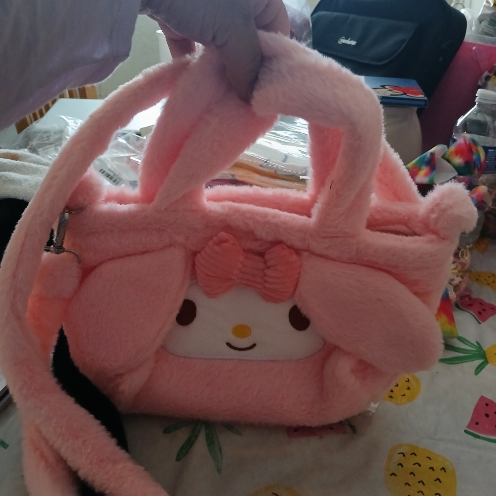Hk Melody plush purse